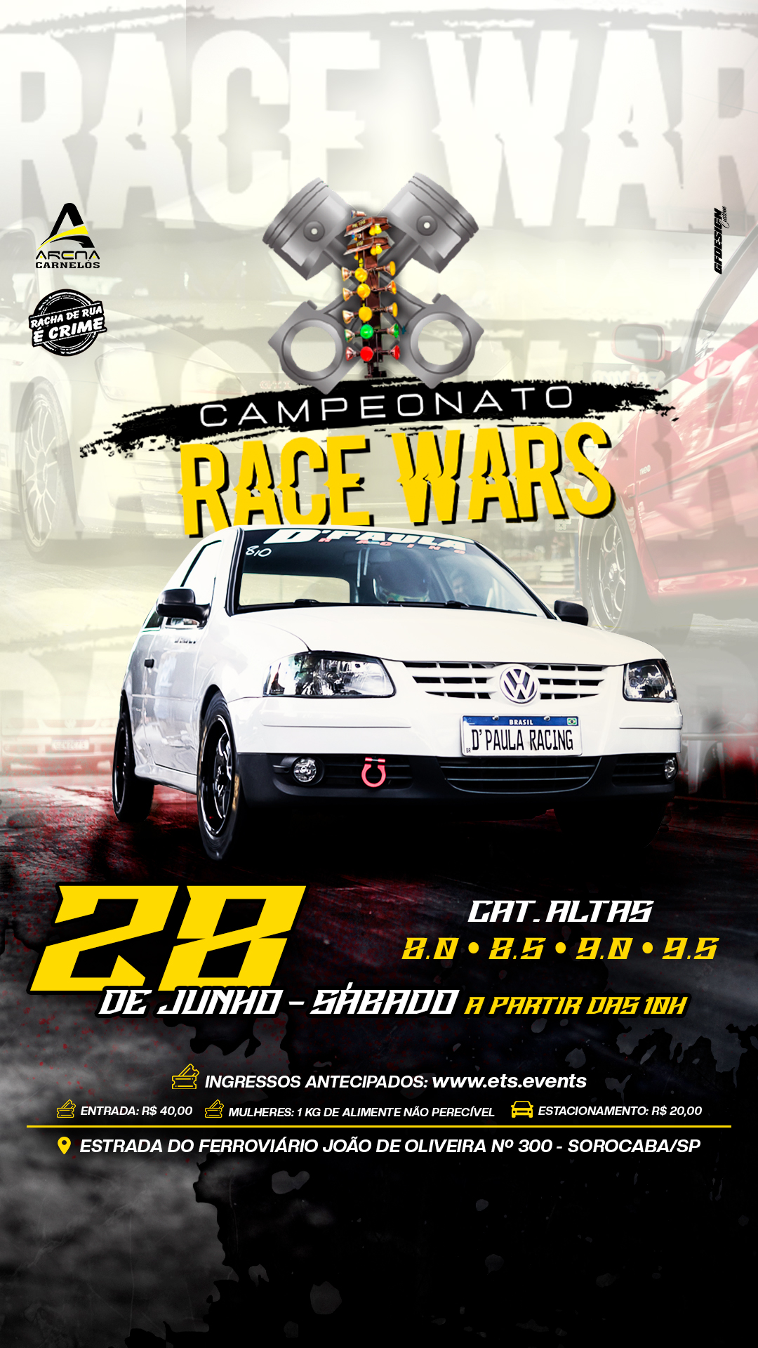 RACE WARS - CATEGORIAS ALTAS