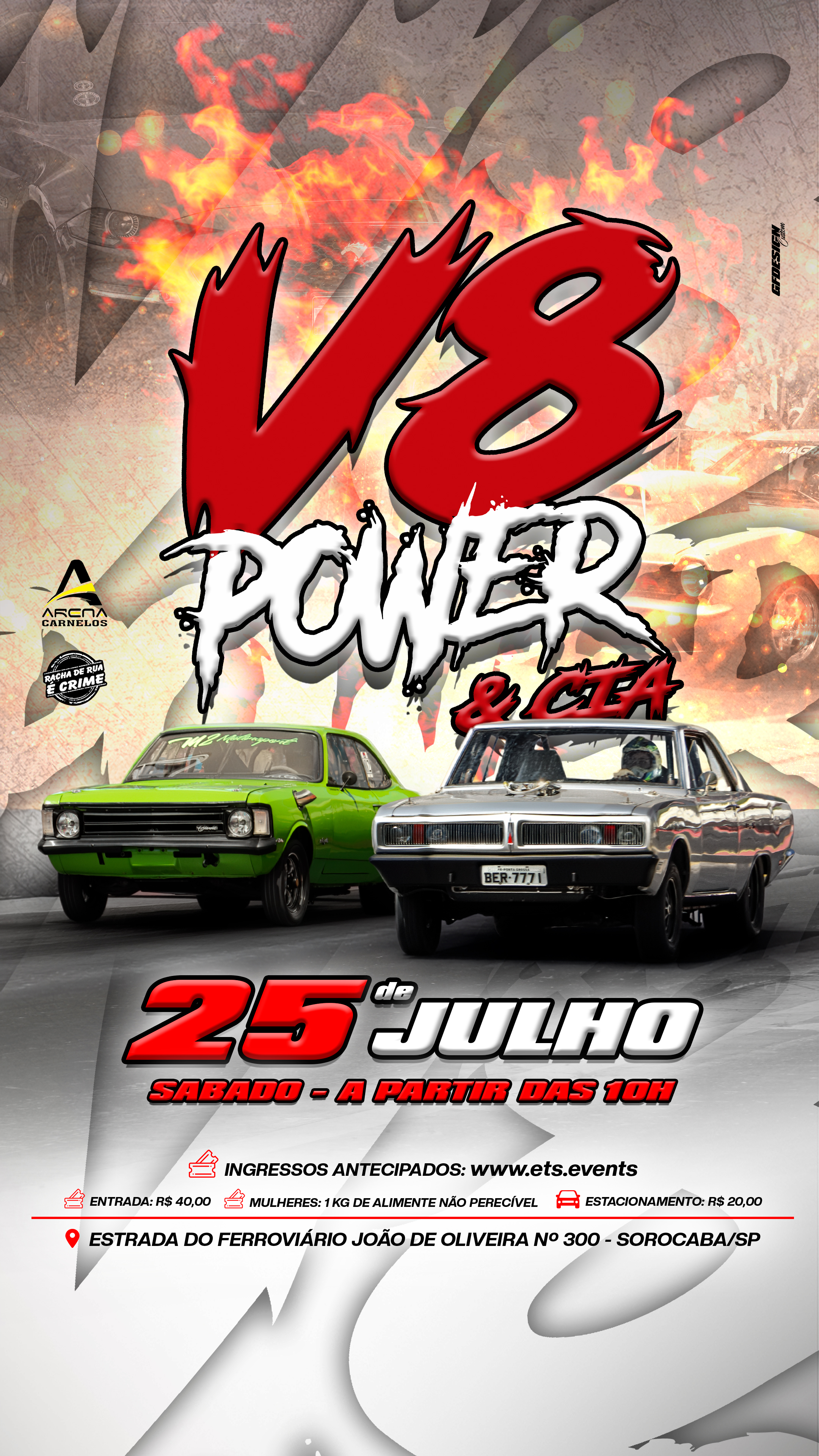V8 POWER E CIA