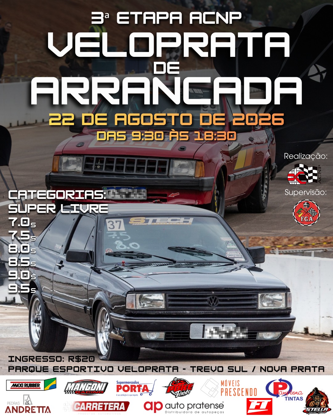 3º ETAPA ACNP VELOPRATA DE ARRANCADA