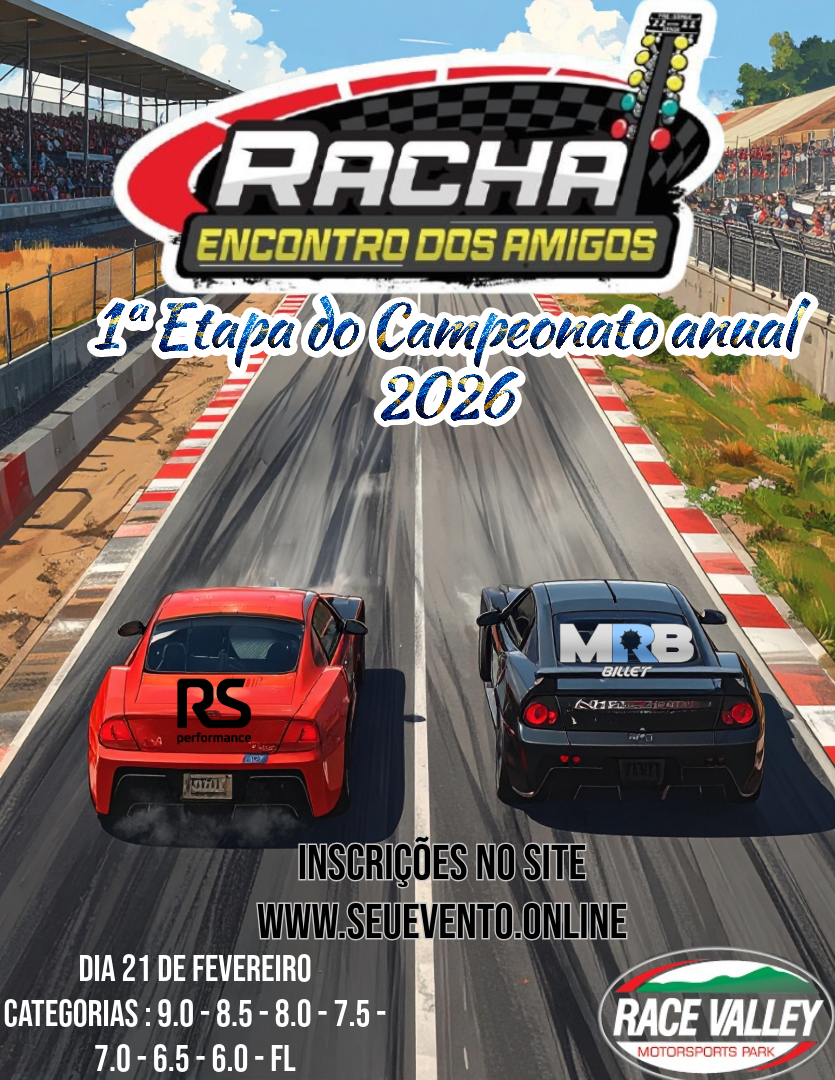 RACHA ENCONTRO DOS AMIGOS  -1ª ETAPA DO ANUAL 2026