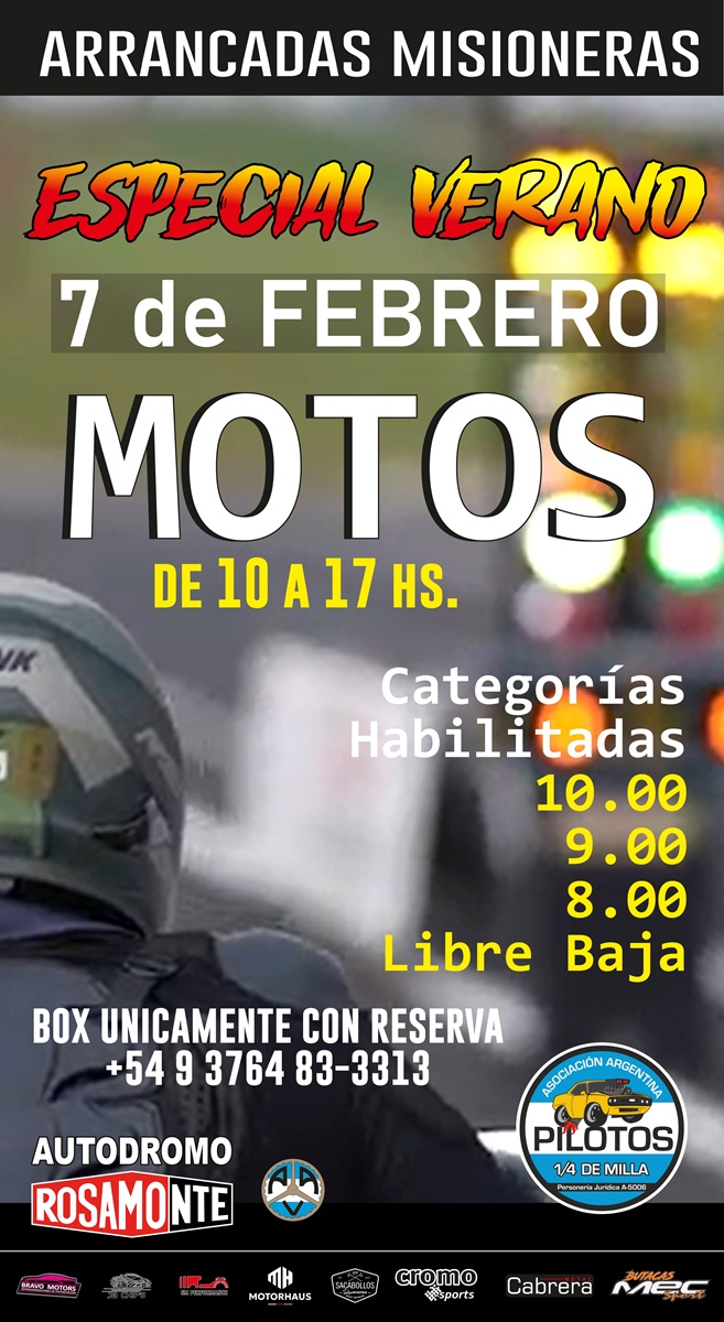 ESPECIAL MOTO VERANO 2026
